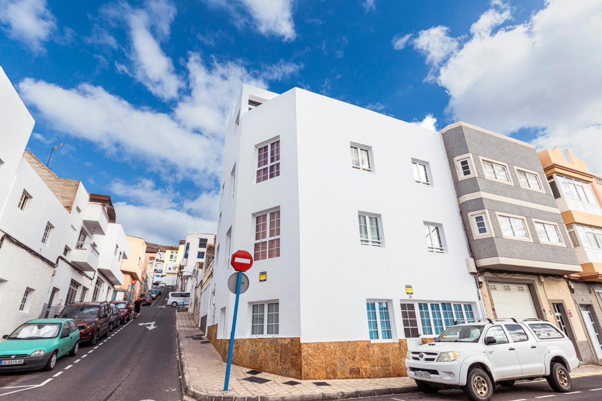 Apartamento Vistas Al Mar, Wifi De 600 Mb Gran Tarajal Bagian luar foto
